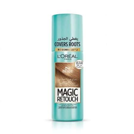 L’Oréal Hair Color Magic Retouch 4 Beige – Instant Root Touch-Up Spray