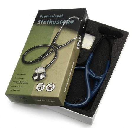 Professional Dual-Head Stethoscope for Medical Use – Adult & Pediatric