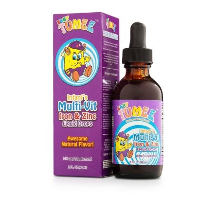 Baby Tumee Multivitamin with Iron & Zinc Syrup – Nutritional Support for Infants & Children – 60 ml