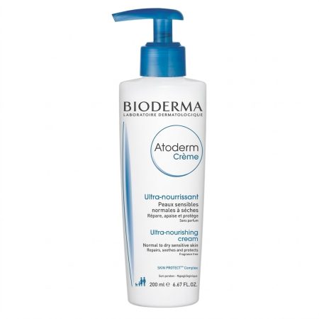 Bioderma Atoderm Ultra Nourishing Cream 200 ml – Deep Hydration & Skin Barrier Support for Dry & Sensitive Skin
