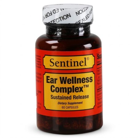 Sentinel Ear Wellness Complex SR Capsules 60 Count – Support for Ear Health & Comfort