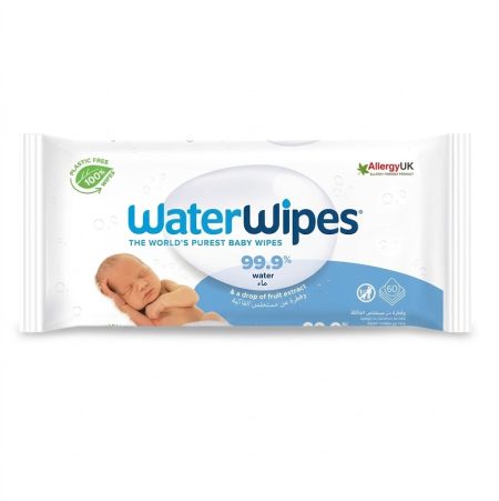 Mai Baby Water Wipes – Gentle Baby Cleansing Wipes – 64 Count