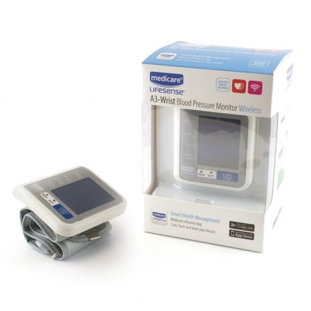 Medicare A3 Automatic Wrist Blood Pressure Monitor – Digital BP Device