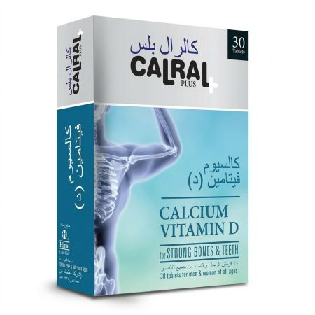 Calral Plus Calcium & Vitamin D3 Tablets – Bone Strength & Joint Support