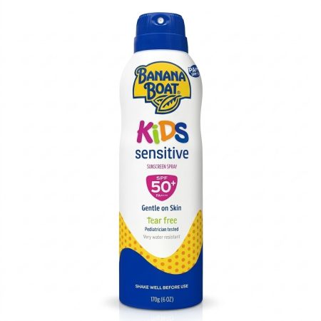 Banana Boat Kids Sunscreen Spray SPF 50+ 170g – Gentle Broad Spectrum Sun Protection for Children
