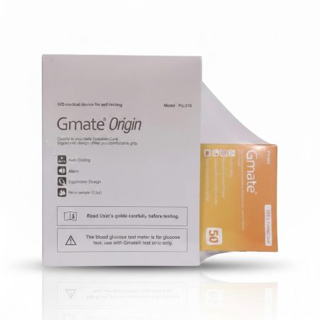 Gmate PG310 Blood Glucose Monitoring Kit – 50 Test Strips Included