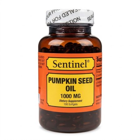 Sentinel Pumpkin Seed Oil 1000 mg Softgels – Prostate, Heart & Wellness Support