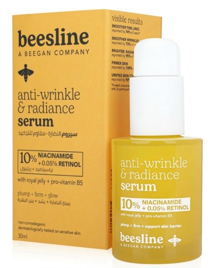 Beesline Anti-Wrinkle & Radiance Serum 30 ml – Youth-Boosting & Skin Brightening Serum