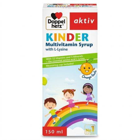 Doppelherz Aktiv Kinder Multivitamin Syrup 150 ml – Daily Nutritional Support for Children
