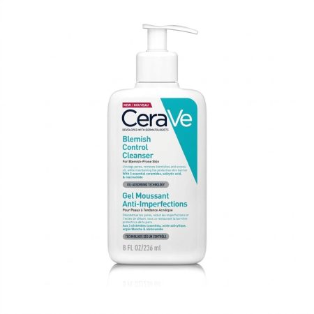 CeraVe Blemish Control Cleanser with Salicylic Acid – Acne & Blemish Face Wash – 236ml