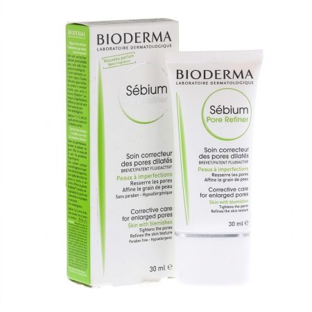Bioderma Sébium Pore Refiner Corrective Concentrate 30 ml – Pore Tightening & Mattifying Treatment for Oily Skin
