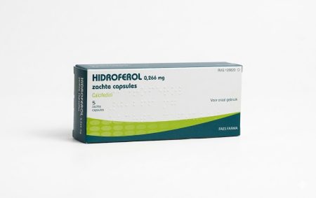 Hidroferol 0.266mg Capsules – Vitamin D (Calcifediol) Supplement – 10 Capsules