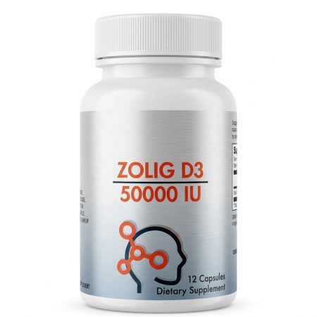 Zolig D3 Vitamin D3 Tablets – Bone and Immune Support, 12 Tablets