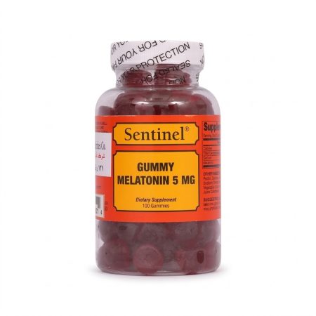 Sentinel Melatonin Gummies 5mg – 100 Count Sleep Support Supplement