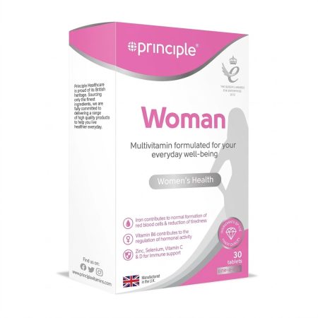 Principle Woman Multivitamin Capsules – Daily Nutritional Support for Women – 30 Capsules