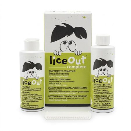Lice Out Complete Anti-Lice Kit – Lotion, Shampoo & Comb Set