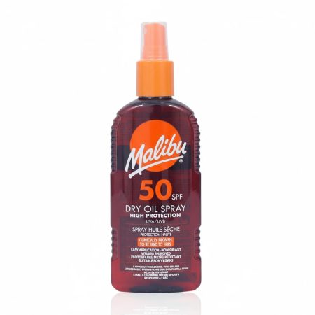Malibu Dry Oil Spray SPF 50 – High Protection Sun Spray 200ml