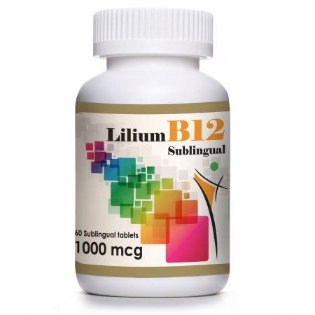 Lilium Vitamin B12 1000mcg Tablets – Energy and Nerve Support Supplement