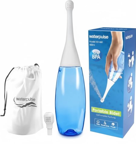 Water Pulse Portable Bottle Irrigator – 450ml Multipurpose Cleansing Bottle