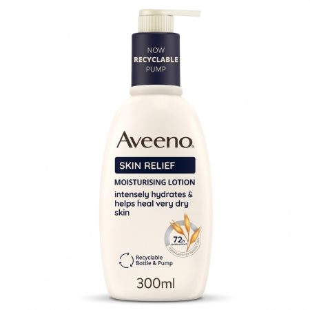 Aveeno Skin Relief Moisturising Lotion – Soothing Daily Hydration for Dry & Sensitive Skin – 300 ml