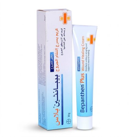 Bepanthen Plus Antiseptic Healing Cream 30g – Skin Repair & Infection Protection