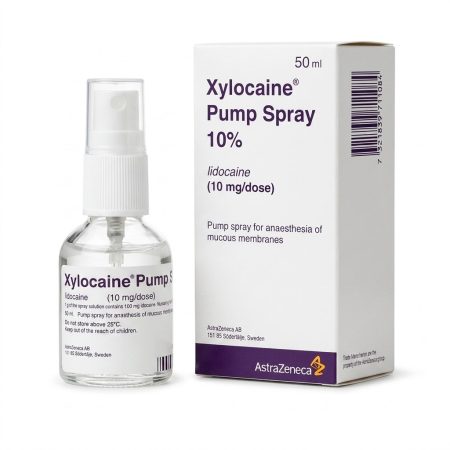 Xylocaine 10% Lidocaine Pump Spray – Topical Local Anesthetic – 50 ml