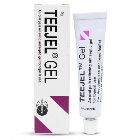 Teejel Oral Pain Relief Gel 10g – Fast-Acting Gel for Mouth Ulcers & Gum Irritation