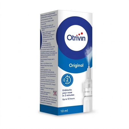 Otrivin Adult 0.1% Nasal Spray – 10 ml | Fast Relief from Nasal Congestion