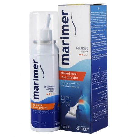 Marimer Isotonic Sea Water Nasal Spray 100ml – Gentle Nasal Cleansing & Hydration Spray