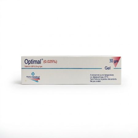 Optimal Gel 0.025% 30g – Topical Retinoid Gel for Acne Treatment & Skin Renewal