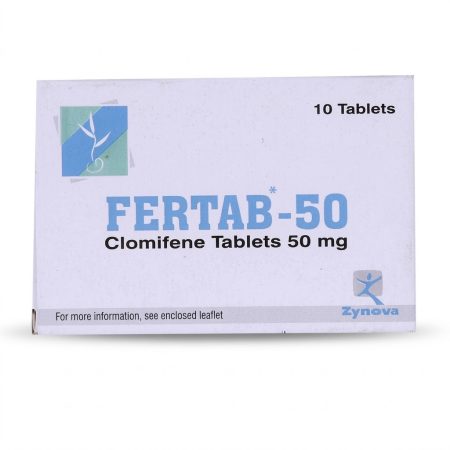 Fertab 50mg Tablets 10s – Fertility & Ovulation Support Supplement