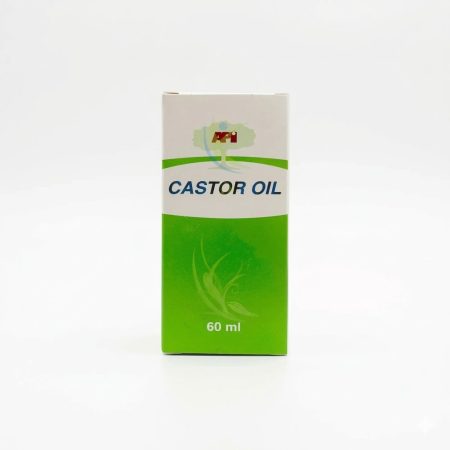 API Castor Oil – Pure & Cold-Pressed, 60ml