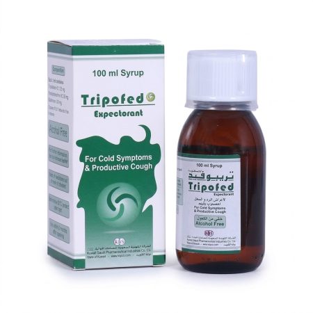 Tripofed Expectorant Syrup 100 ml – Mucus Relief & Chest Congestion Support