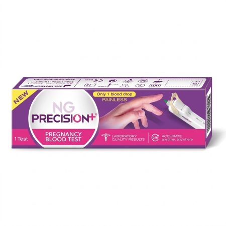 NG Precision+ Pregnancy Blood Test Kit – Rapid hCG Detection for Early Pregnancy