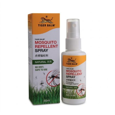 Tiger Balm Mosquito Repellent Spray 60ml – Herbal Protection Against Mosquito Bites