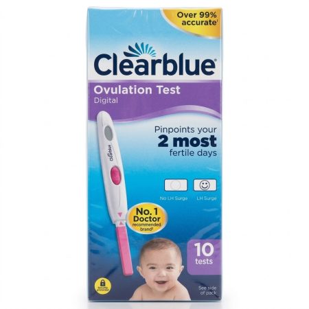 Clearblue Digital Ovulation Test 10s Pack – Fertility Tracker with Clear Digital Results