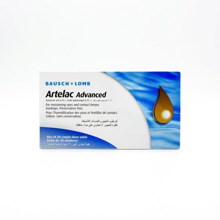 Artelac Advanced Eye Drops 30’s – Preservative-Free Single-Use Vials for Dry Eye Relief