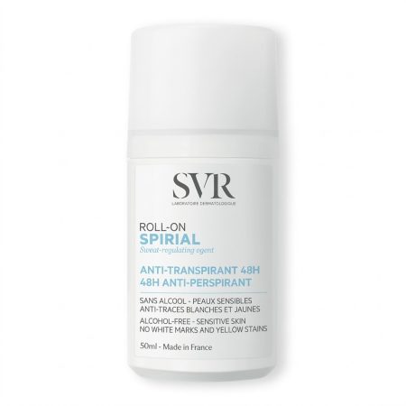 SVR Spirial Roll-On 50ml – Long-Lasting Anti-Perspirant Deodorant for Sensitive Skin