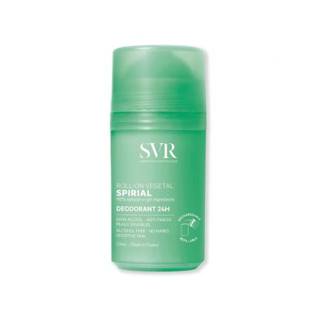 SVR Spirial Roll-On 50ml – Anti-Perspirant Deodorant for Sensitive Skin