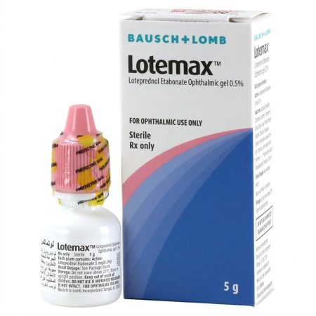 Lotemax 0.5% Eye Gel 5g – Anti-Inflammatory Ophthalmic Gel