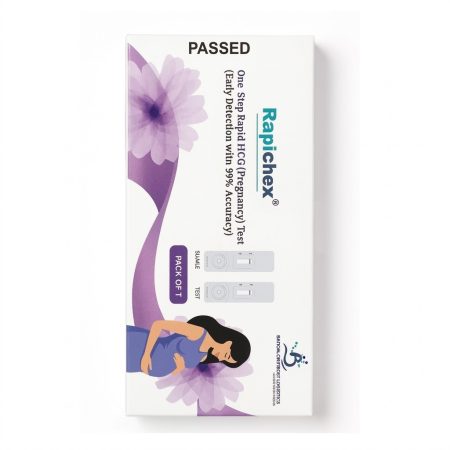 Rapichek hCG Pregnancy Test Kit 1s – Rapid Urine Pregnancy Detection Test