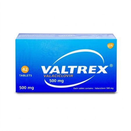 Valtrex 500mg Tablets – Antiviral Medication 42 Tablets