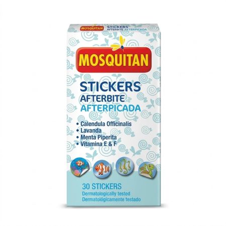 Mosquitan After Bite Relief Stickers – 30 Count Soothing Anti-Itch Patches for Mosquito Bites