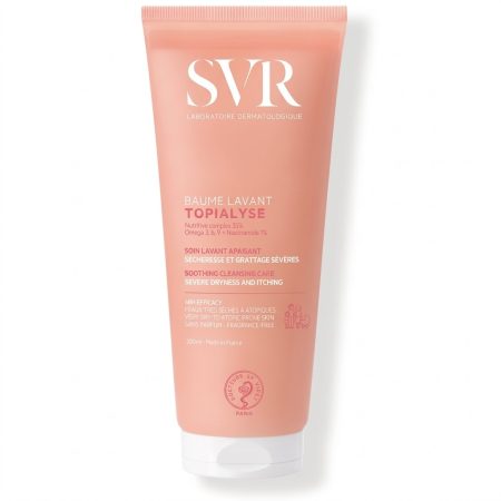 SVR Topialyse Baume Lavant 200ml – Soothing Cleansing Balm for Dry & Sensitive Skin