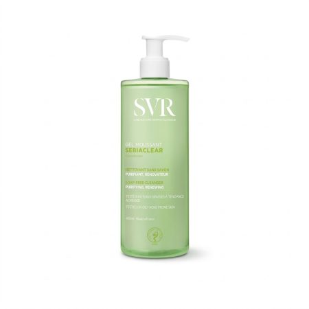 SVR Sebiaclear Gel Moussant 400ml – Purifying Foaming Gel for Oily & Acne-Prone Skin