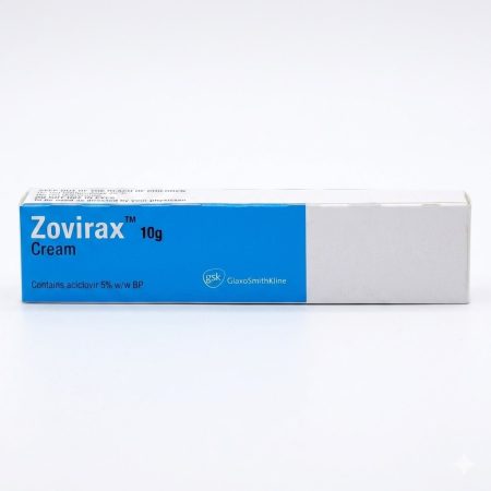 Zovirax Cream 10 g – Acyclovir Antiviral Cream for Cold Sores & Herpes Simplex
