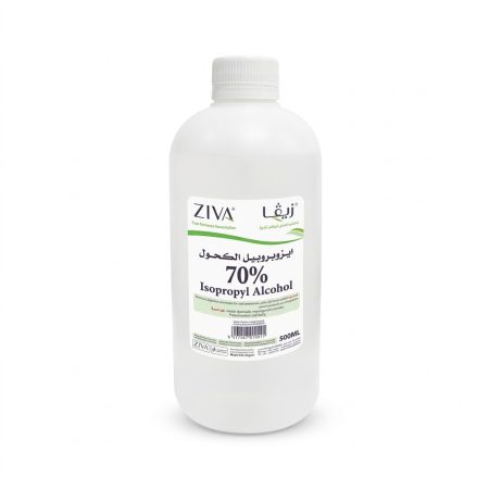 Ziva 70% Isopropyl Alcohol – Antiseptic & Disinfectant Solution, 500ml