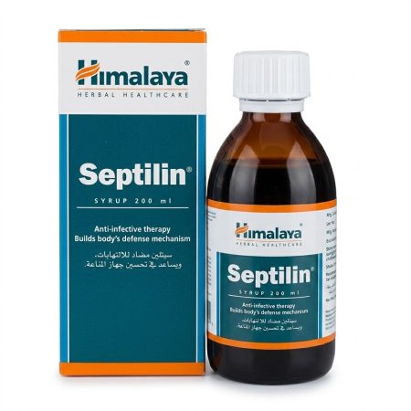 Himalaya Septilin Herbal Syrup 200 ml – Immune Support & Respiratory Wellness Formula