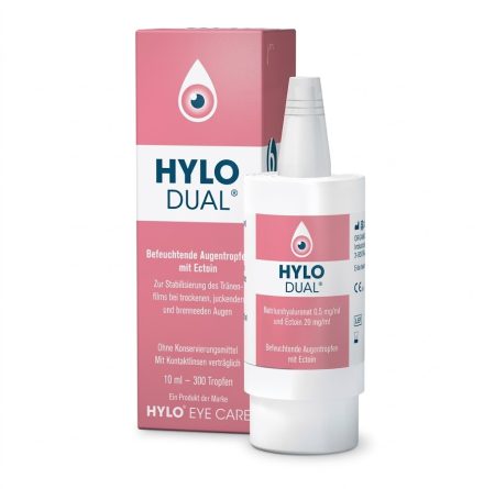 Hylo Dual E/Drops 10ml – Preservative-Free Lubricating Eye Drops