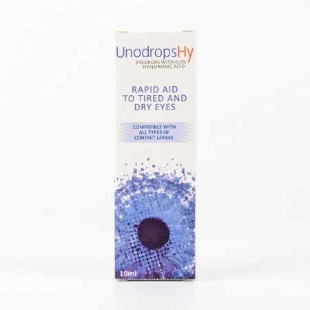 UnoDrops HY 0.3% Eye Drops 10ml – Preservative-Free Hyaluronic Acid Lubricating Drops
